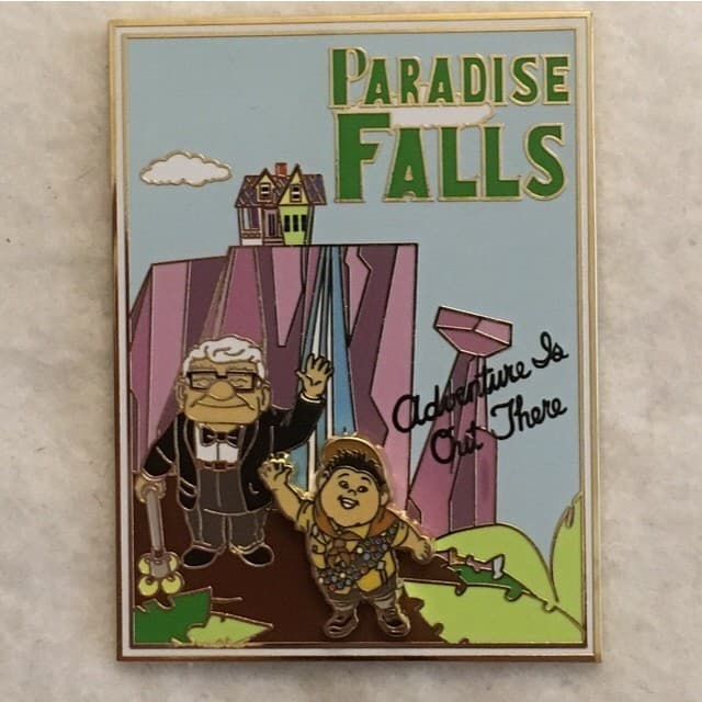 DSSH Postcard Series - Paradise Falls - Up front
