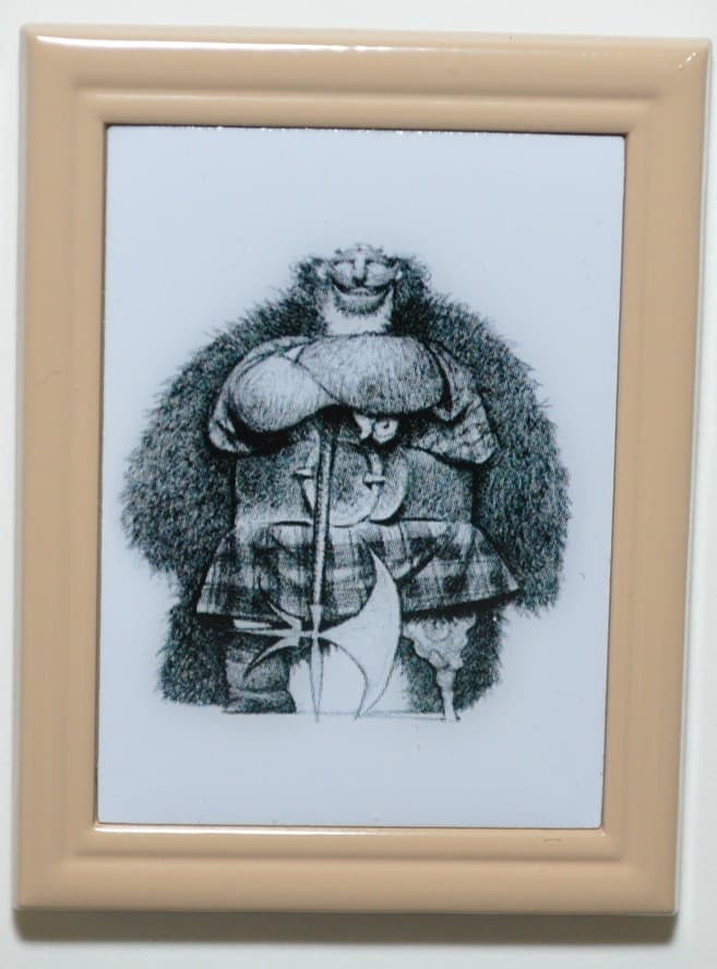 Pixar Animation Studios Framed Set - Brave - King Fergus front