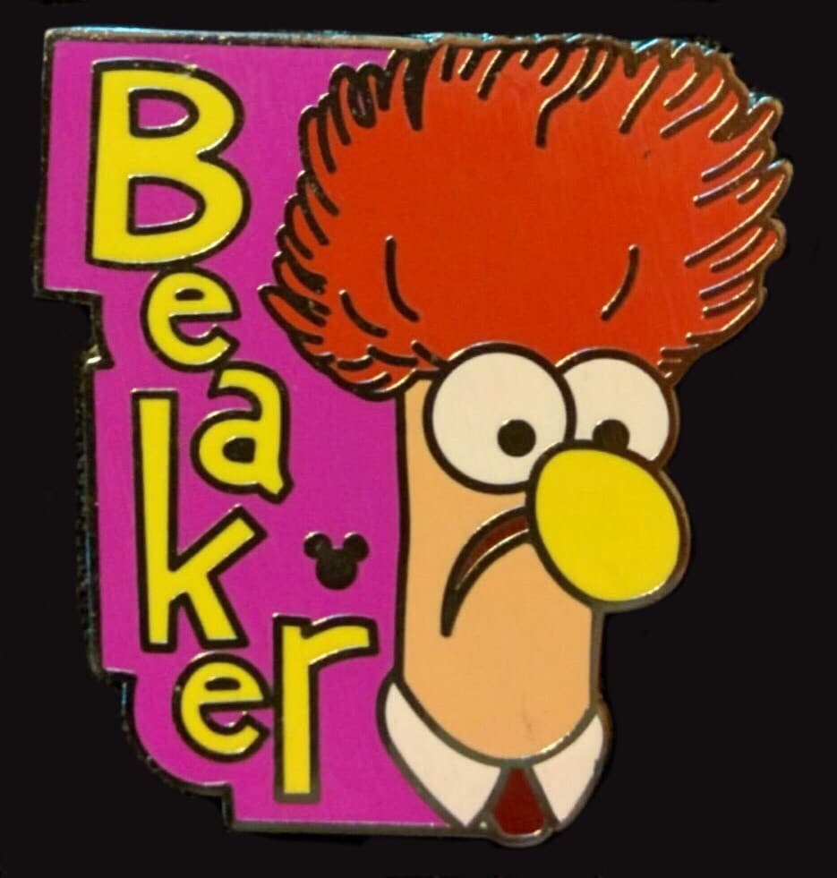 Hidden Mickey 2007 WDW - Muppets - Beaker front