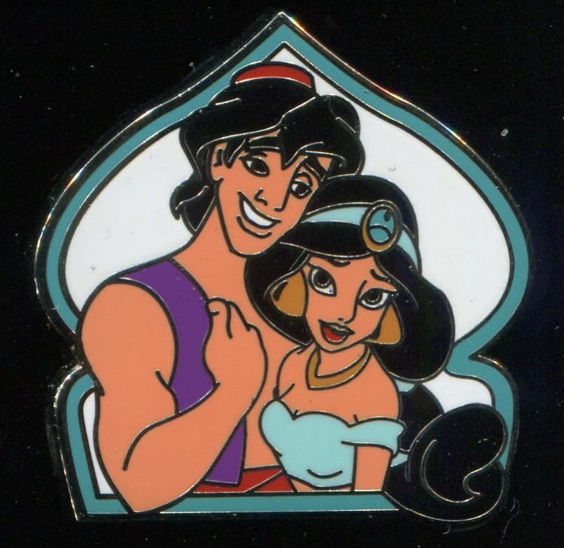 Disney Couples Mystery Set - Aladdin and Jasmine front