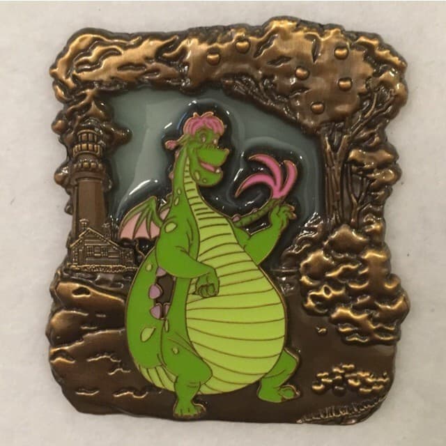 3D Framed Disney Dragons - Elliott front