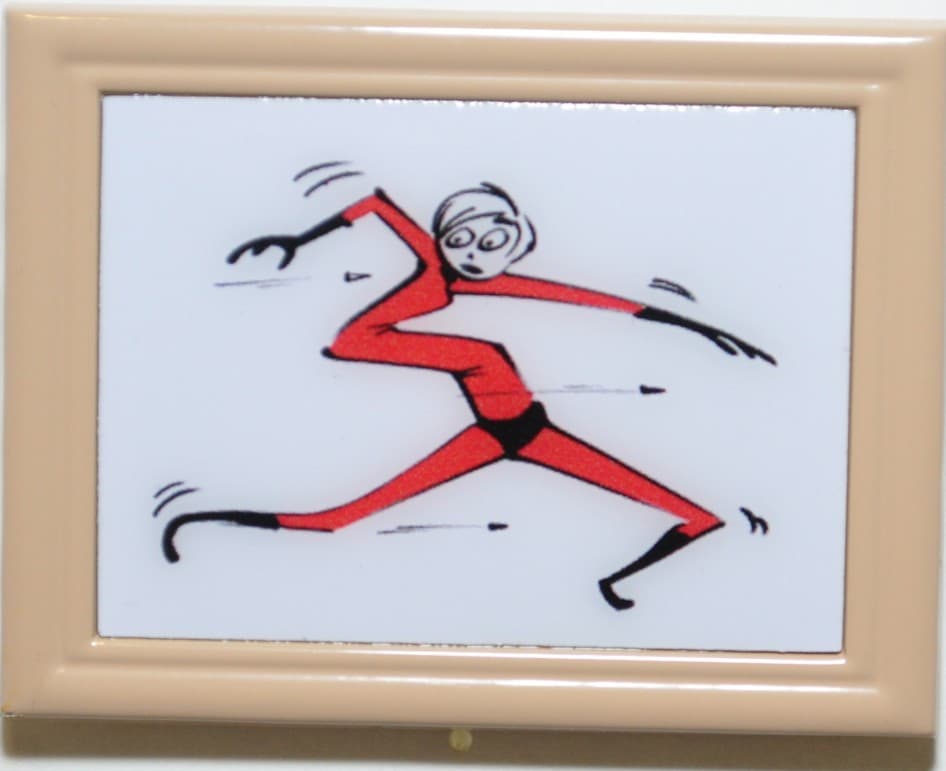 Pixar Animation Studios Framed Set - The Incredibles - Mrs. Incredible front