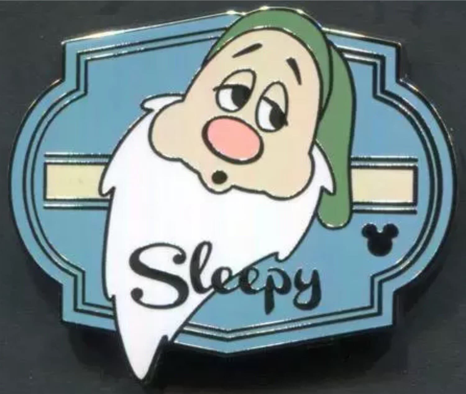 Hidden Mickey 2018 WDW - The Seven Dwarfs - Sleepy front