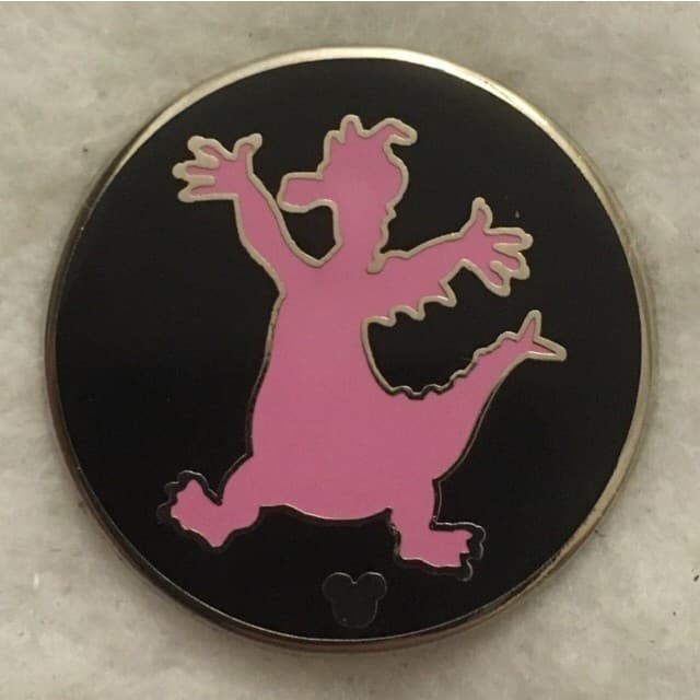 Hidden Mickey 2010 WDW - Figment - Silhouette front