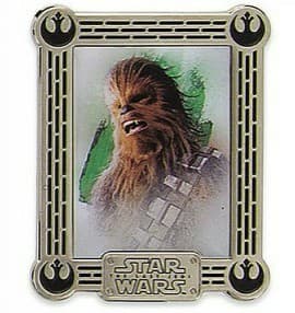 Star Wars The Last Jedi Mystery Pin - Chewbacca front