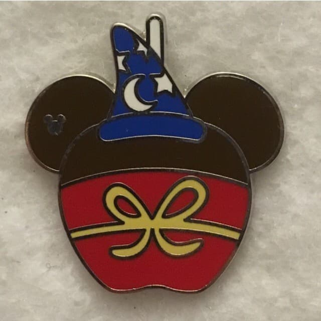 Hidden Mickey 2015 WDW - Candy Apples - Sorcerer Mickey front