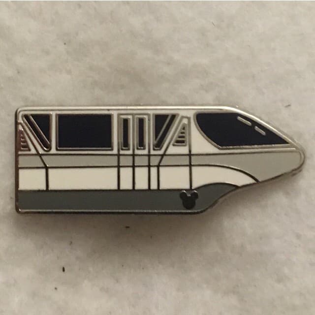 Lanyard Series 4 - Monorails - Silver front