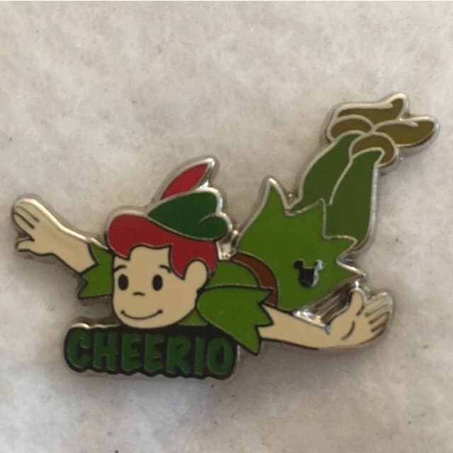 Hidden Mickey 2014 - Small World - Cheerio front