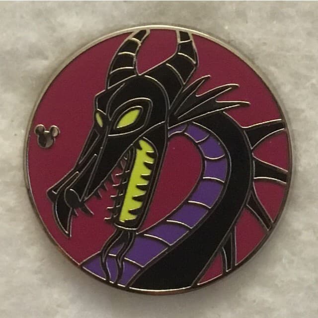 Hidden Mickey 2015 WDW - Dragons - Maleficent front