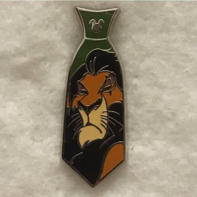 Hidden Mickey 2015 - Neckties - Scar front