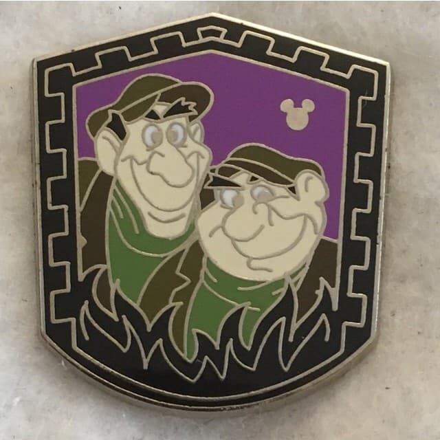 Hidden Mickey 2014 WDW - Sidekicks - Horace & Jasper front