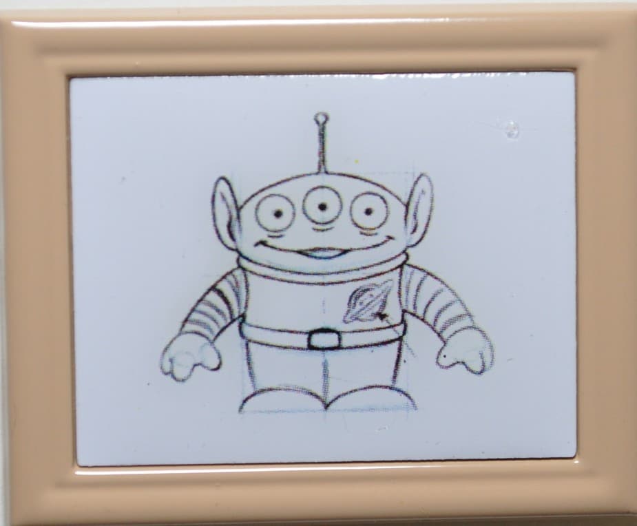 Pixar Animation Studios Framed Set - Toy Story - Little Green Men front