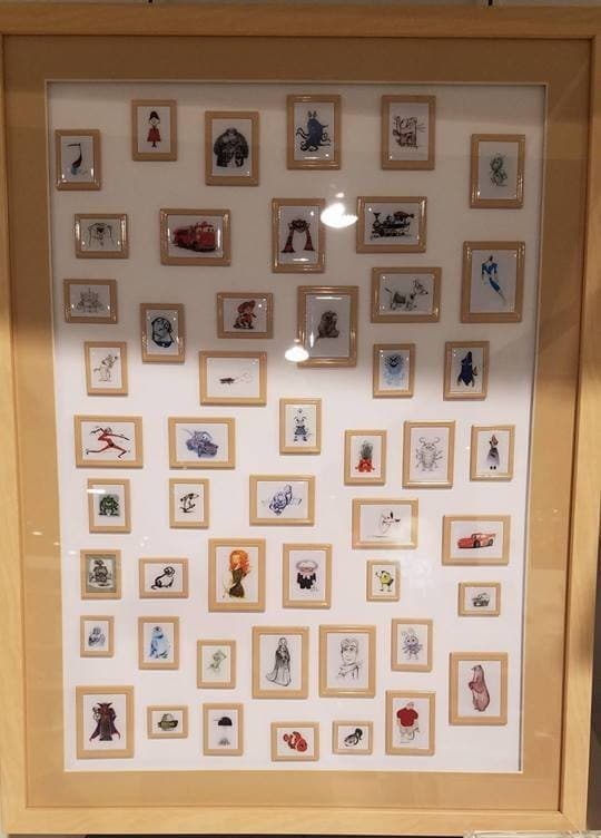 Pixar Animation Studios Framed Set front
