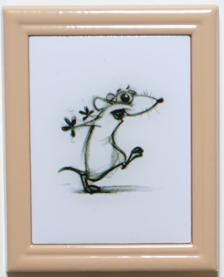 Pixar Animation Studios Framed Set - Ratatouille - Remy front