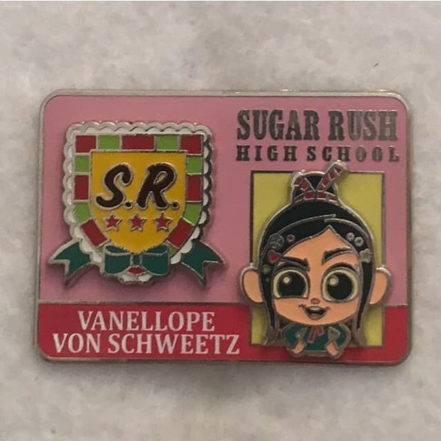 Back to School ID - Vanellope Von Schweetz front