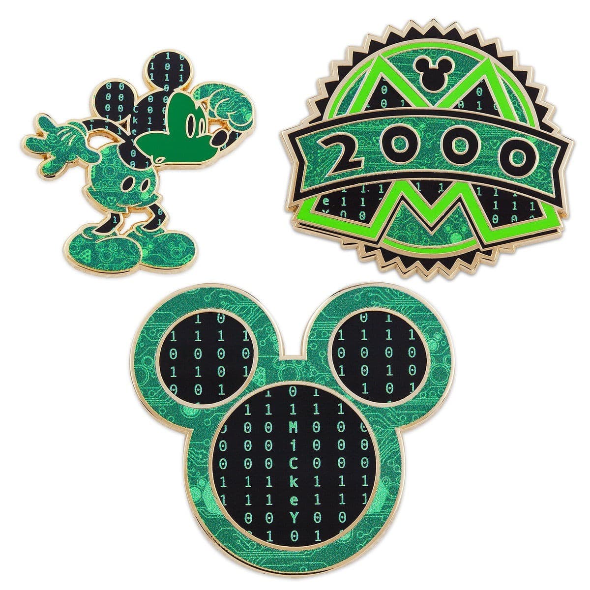 Mickey Mouse Memories Pin Set - October front