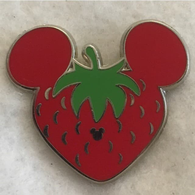 Hidden Mickey 2007 WDW - Fruits - Strawberry Completer front