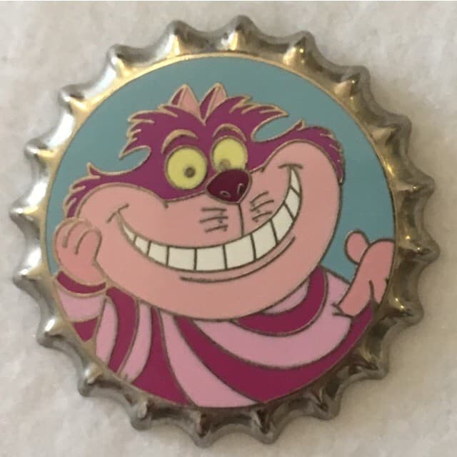 Disney Character Bottle Cap Mystery Set - Cheshire Cat front