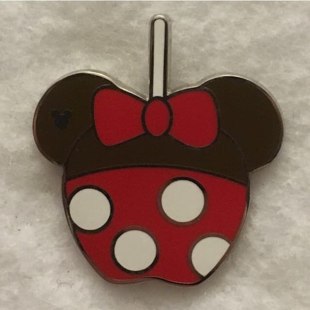 Hidden Mickey 2015 WDW - Candy Apples - Minnie Mouse front
