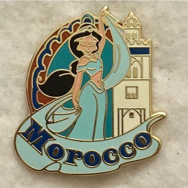 Epcot World Showcase - Jasmine at Morocco Pavilion front