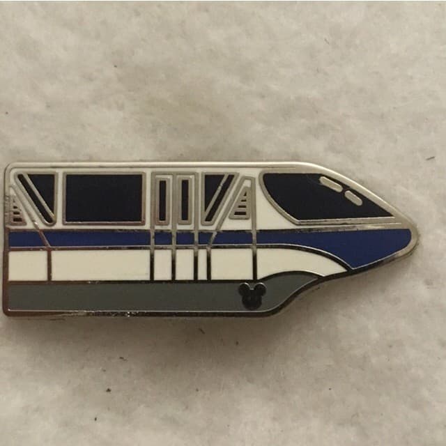 Lanyard Series 3 - Monorails - Blue front