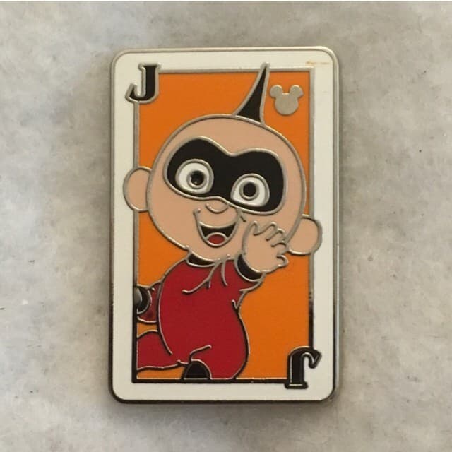 Hidden Mickey 2014 DLR - Playing Cards - Jack-Jack front
