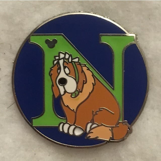 Hidden Mickey 2008 WDW - Alphabet - N front