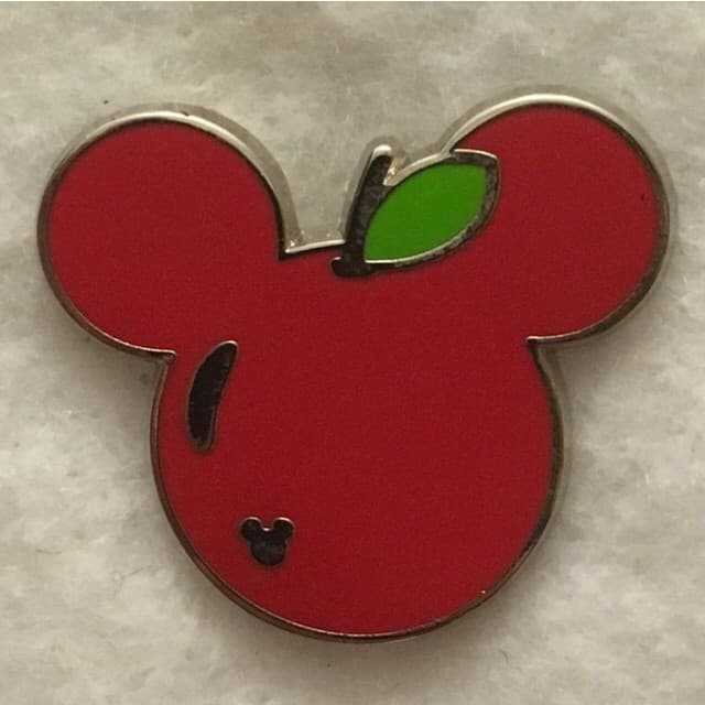 Hidden Mickey 2017 WDW - Fruits - Apple front