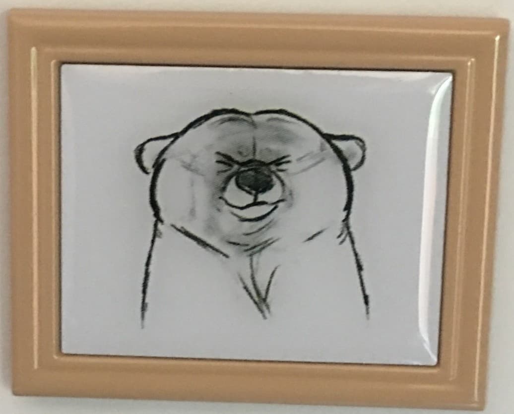 Pixar Animation Studios Framed Set - Brave - Elinor Bear #2 front