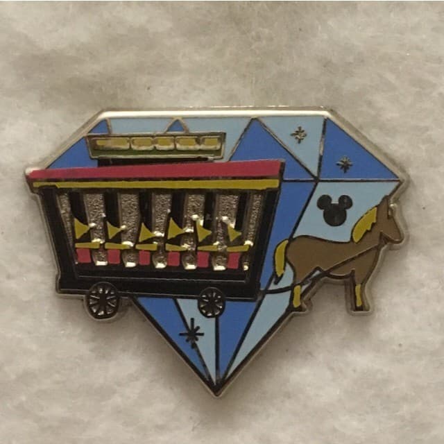 Hidden Mickey 2015 DLR - Diamond Attractions - Horse Drawn Streetcar front