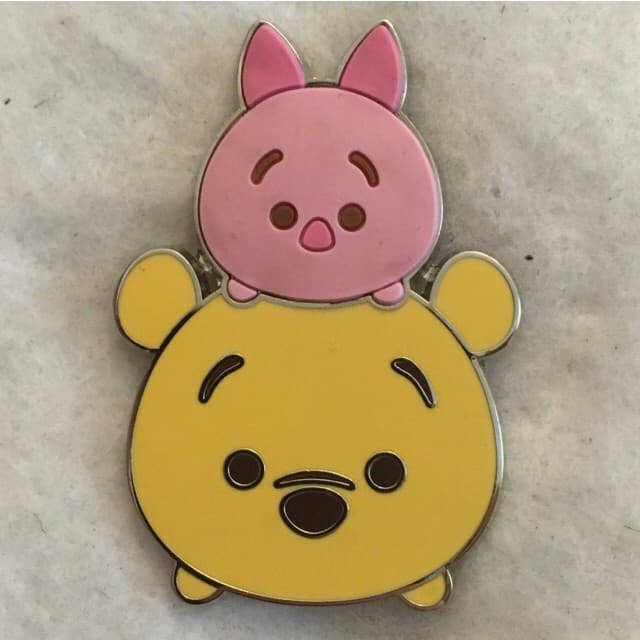 Tsum Tsum Free D Booster Set - Winnie the Pooh & Piglet front