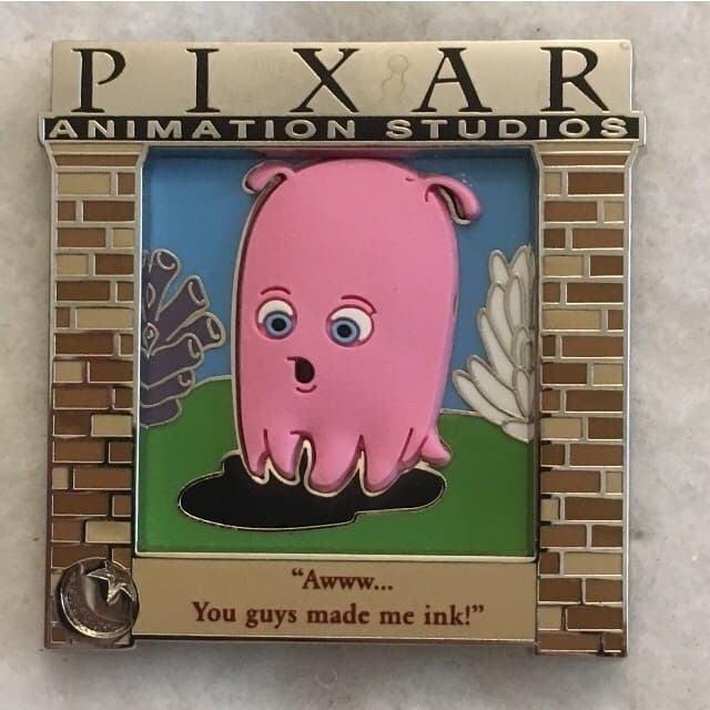 Pixar Movie Quotes Set - Pearl front