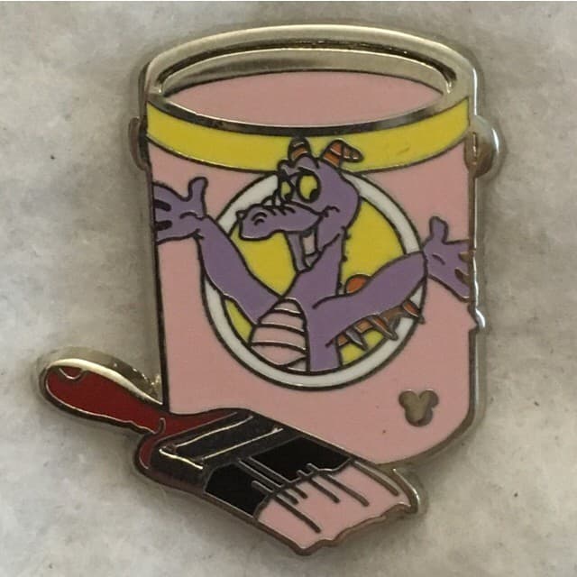 Hidden Mickey 2012 WDW - Paint Cans - Figment front