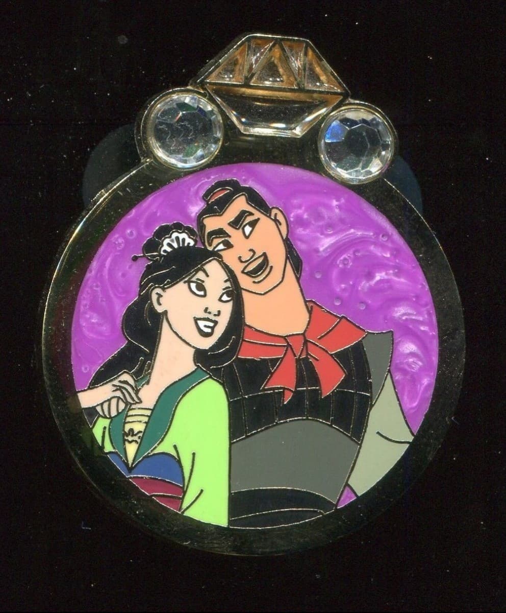 Disney Couples Reveal / Conceal Mystery Set - Mulan and Li Shang front