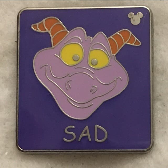 Hidden Mickey 2007 WDW - Emotions - Sad Completer front