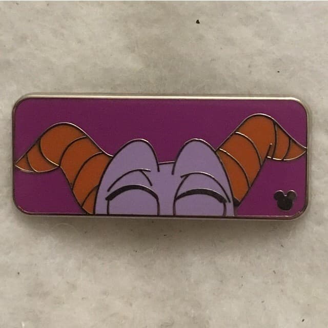 Hidden Mickey 2010 WDW - Figment - Horns front