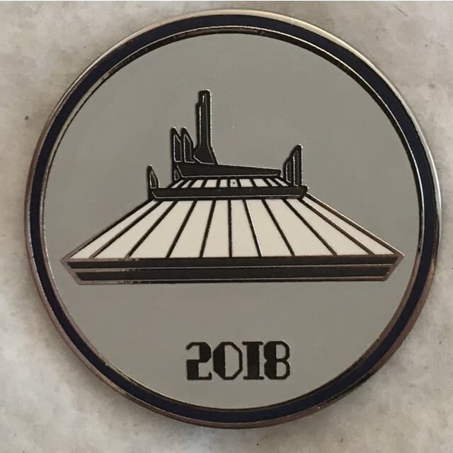 Disney Parks 2018 Booster Set - Space Mountain front