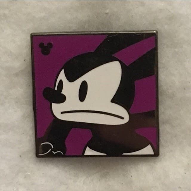 Hidden Mickey 2014 DLR - Oswald - Angry front