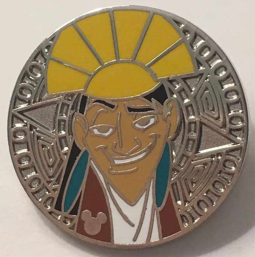Hidden Mickey 2018 DLR - The Emperor’s New Groove - Kuzco front