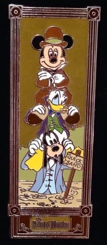 Character Stretch Portraits - Mickey Mouse, Donald Duck, & Goofy front