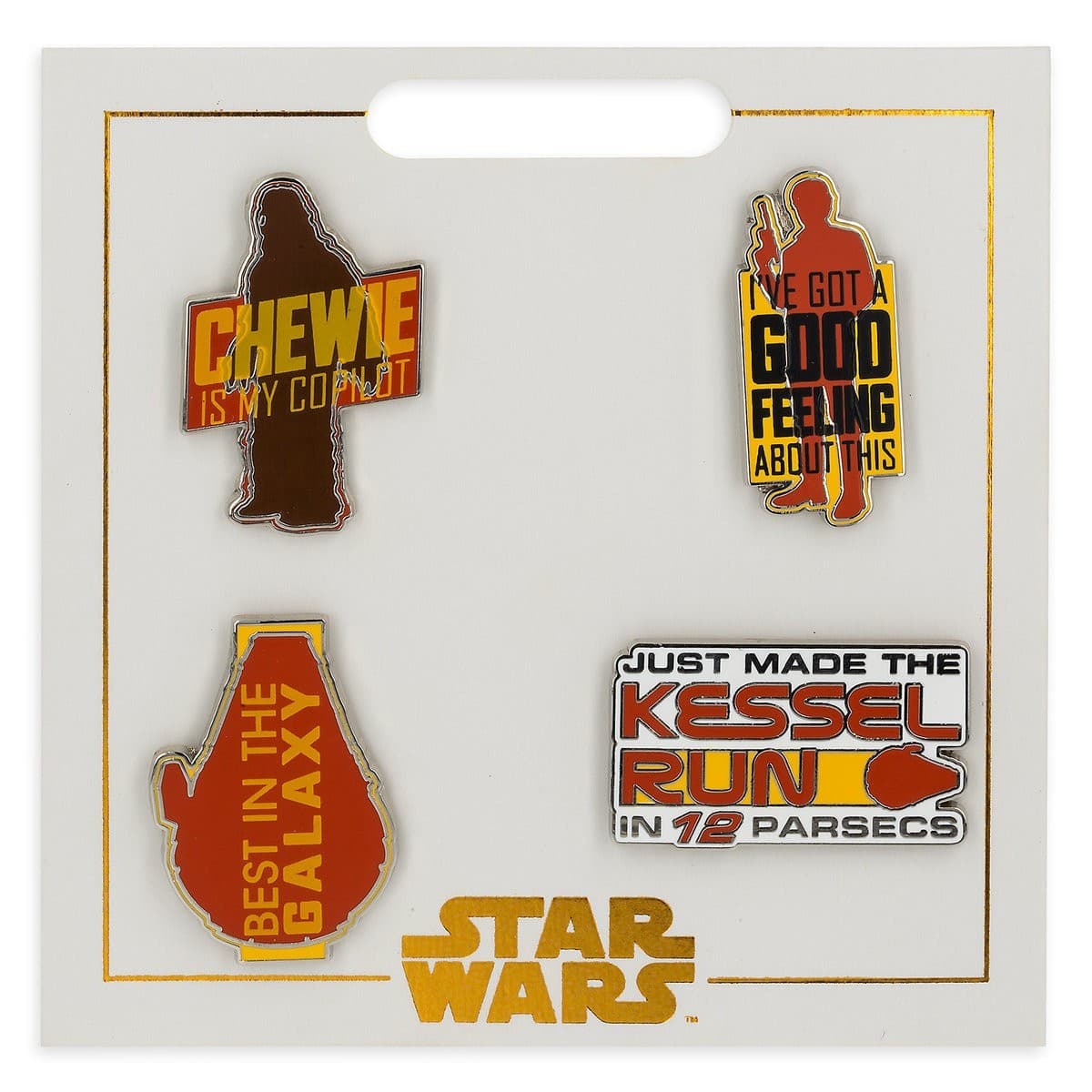 Solo: A Star Wars Story Pin Trading Flair Set front