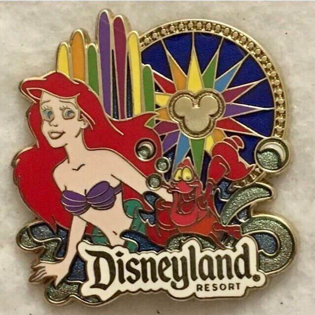 Walt Disney Travel Company - World of Color - Ariel & Sebastian front