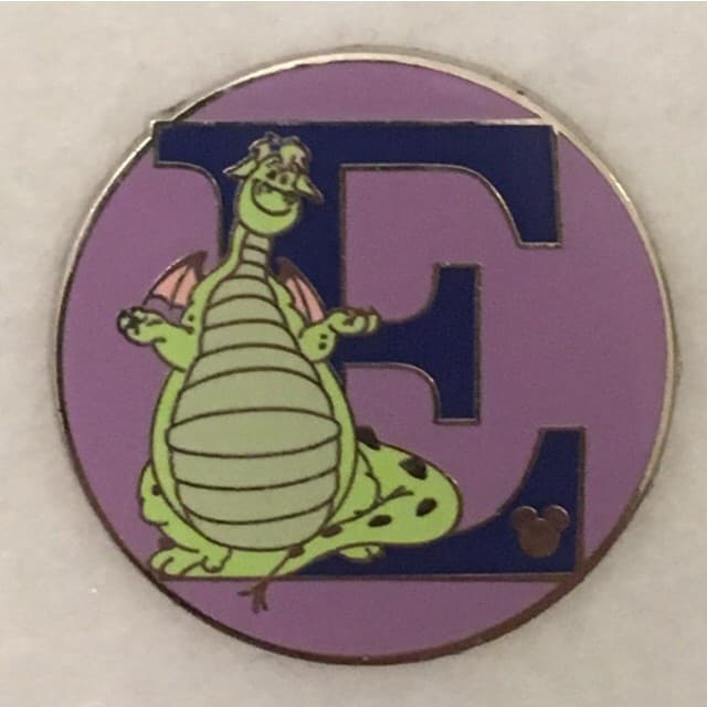 Hidden Mickey 2008 WDW - Alphabet - E front