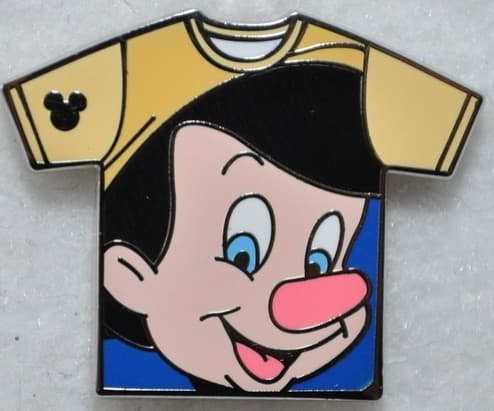 Hidden Mickey 2011 DLR - Shirts - Pinocchio front