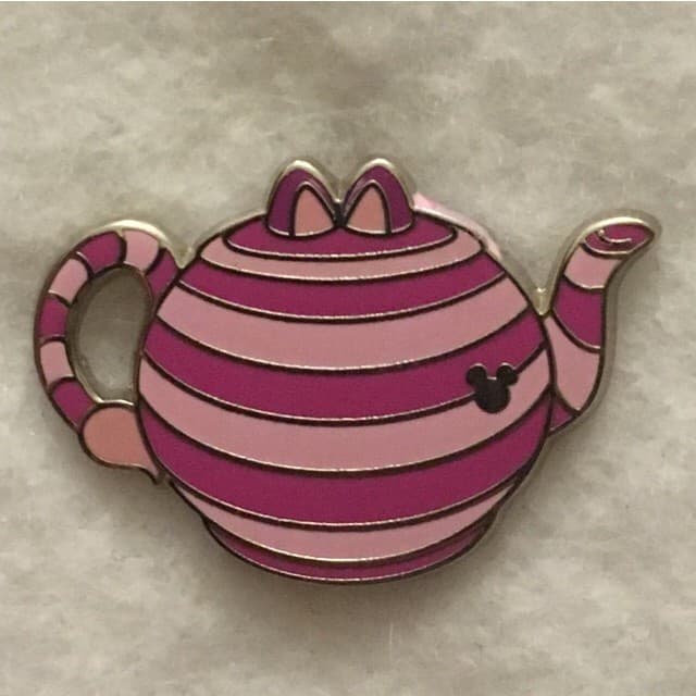 Hidden Mickey 2014 DLR - Teapots - Cheshire Cat front