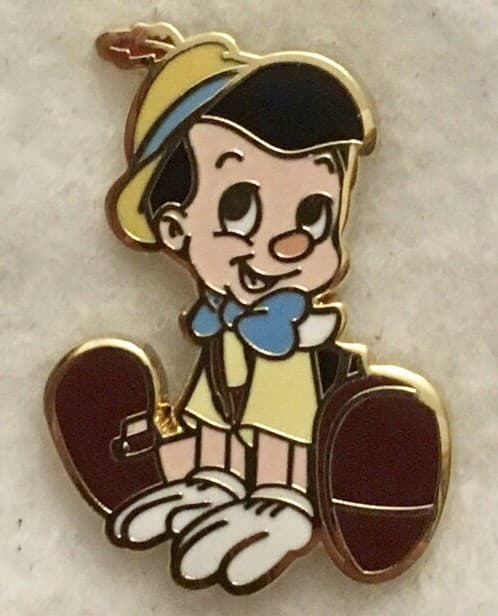Toddler Boys Mini Pin Box Set - Pinocchio front