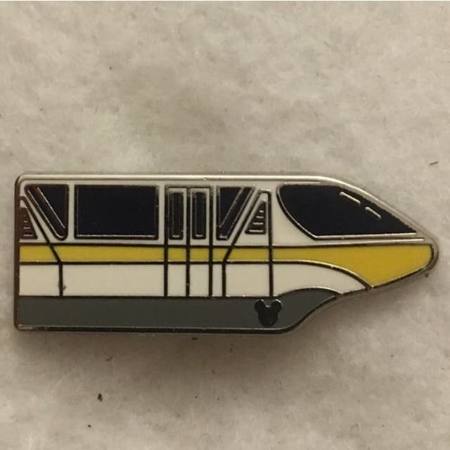 Lanyard Series 4 - Monorails - Yellow front
