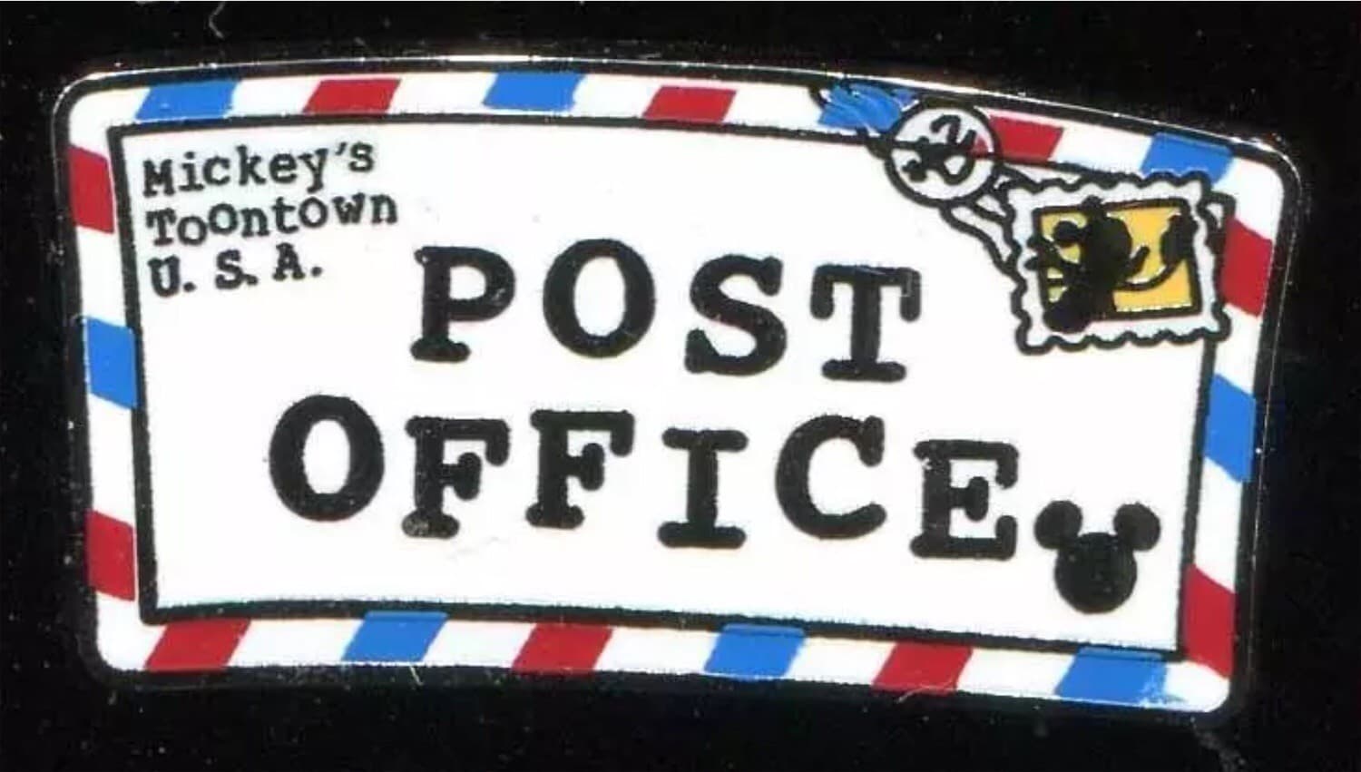 Hidden Mickey 2018 DLR - Toontown Signs - Post Office front