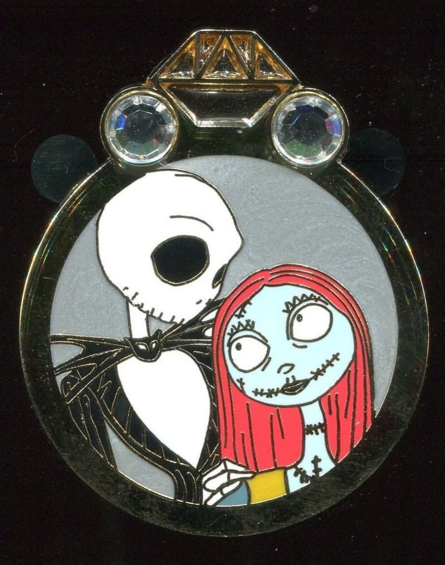Disney Couples Reveal / Conceal Mystery Set - Jack Skellington and Sally front