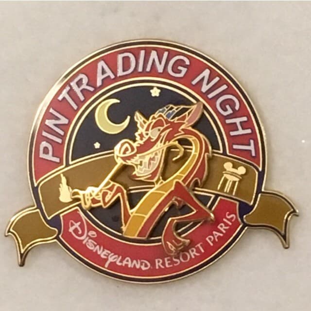 Pin Trading Night - Mushu front